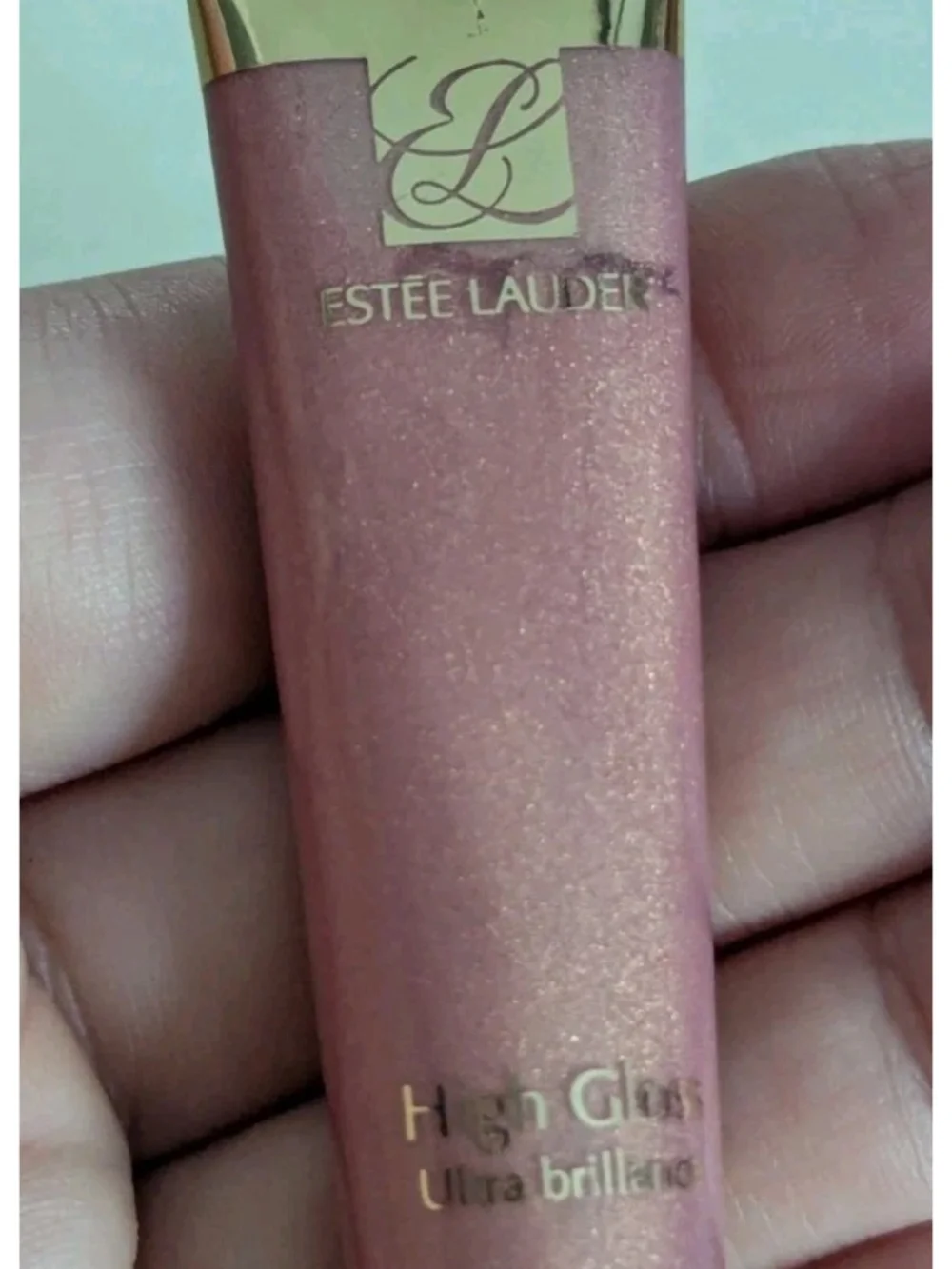 Estee Lauder 10 Rose High Gloss Pure Color Lip Gloss 0.27 OZ Tube Travel